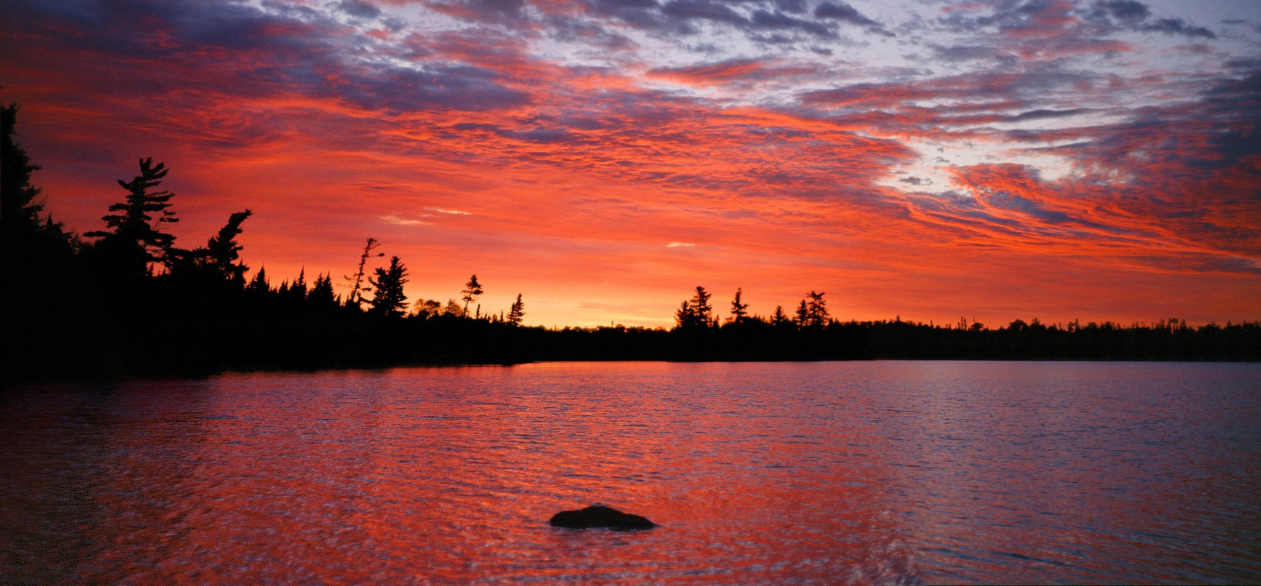 Sunrise Over the Boundary Waters