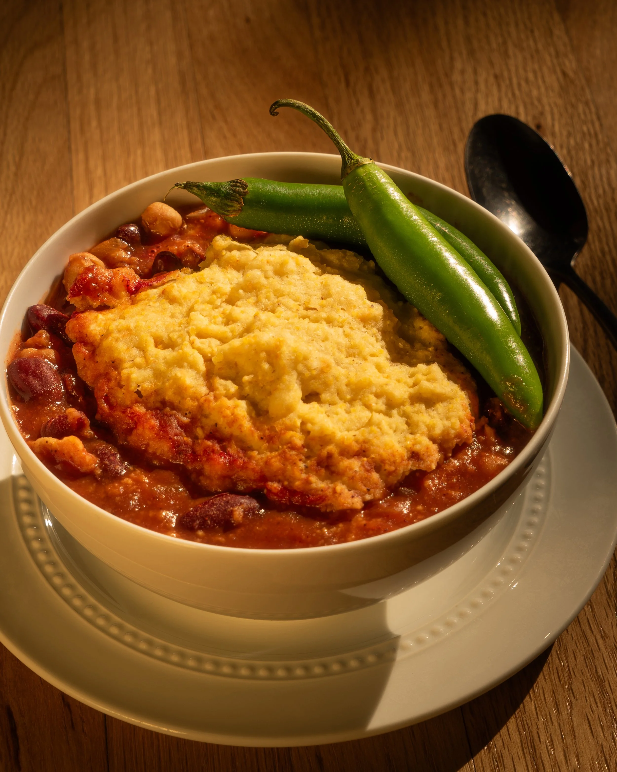 Tex-Mex Beans and Dumplings
