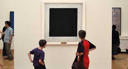 Kaximir Malevich's "Black Square", 1915