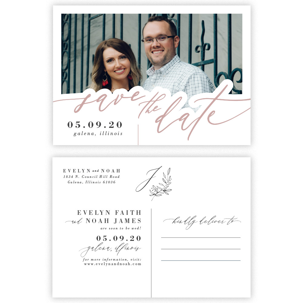 20 Wedding SAVE the DATE Postcards POST CARDS  SAVE $$$
