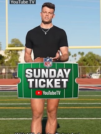 YT Short: Sponsored by NFL Sunday Ticket - 3.1M views