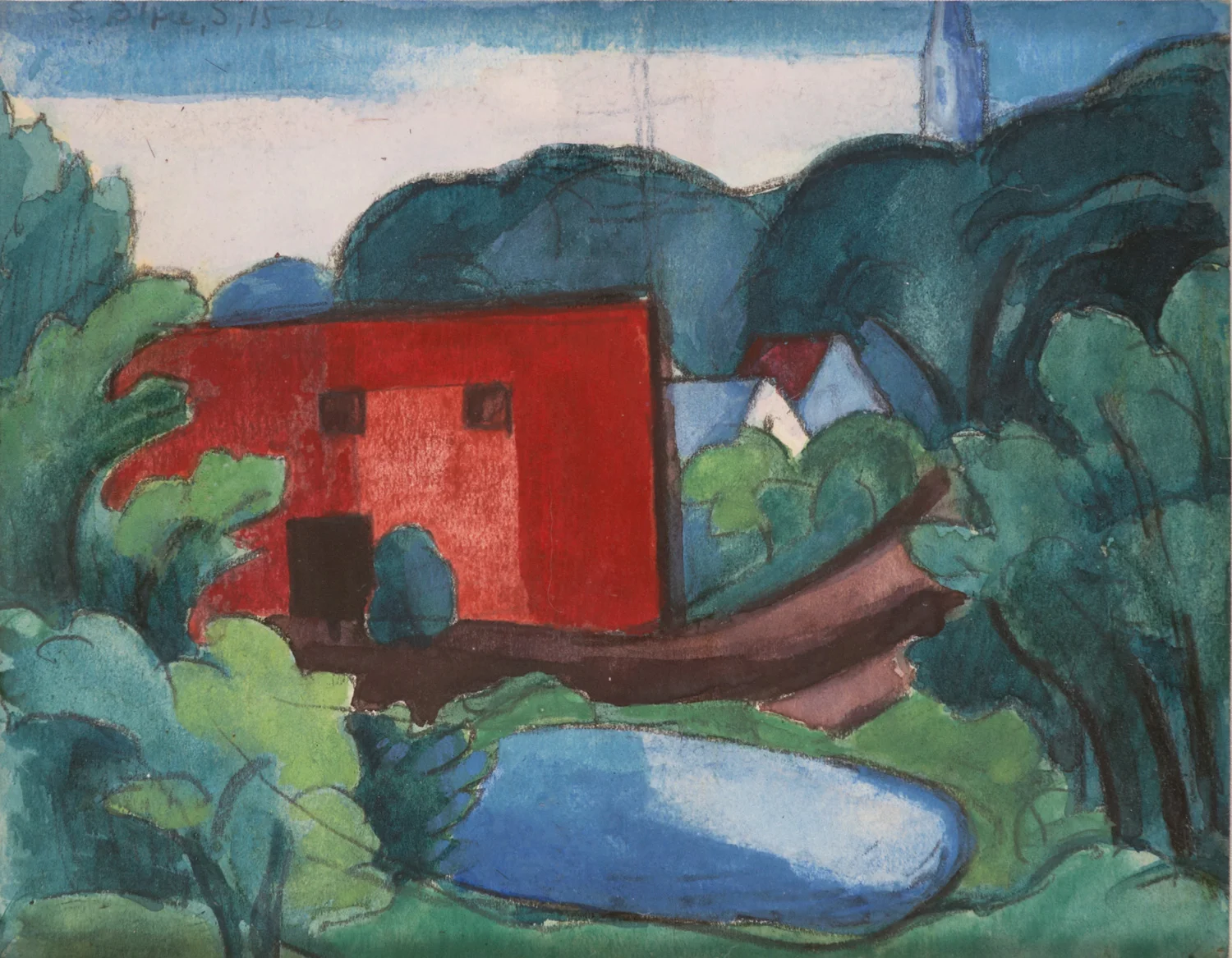 OSCAR BLUEMNER (1867-1938)