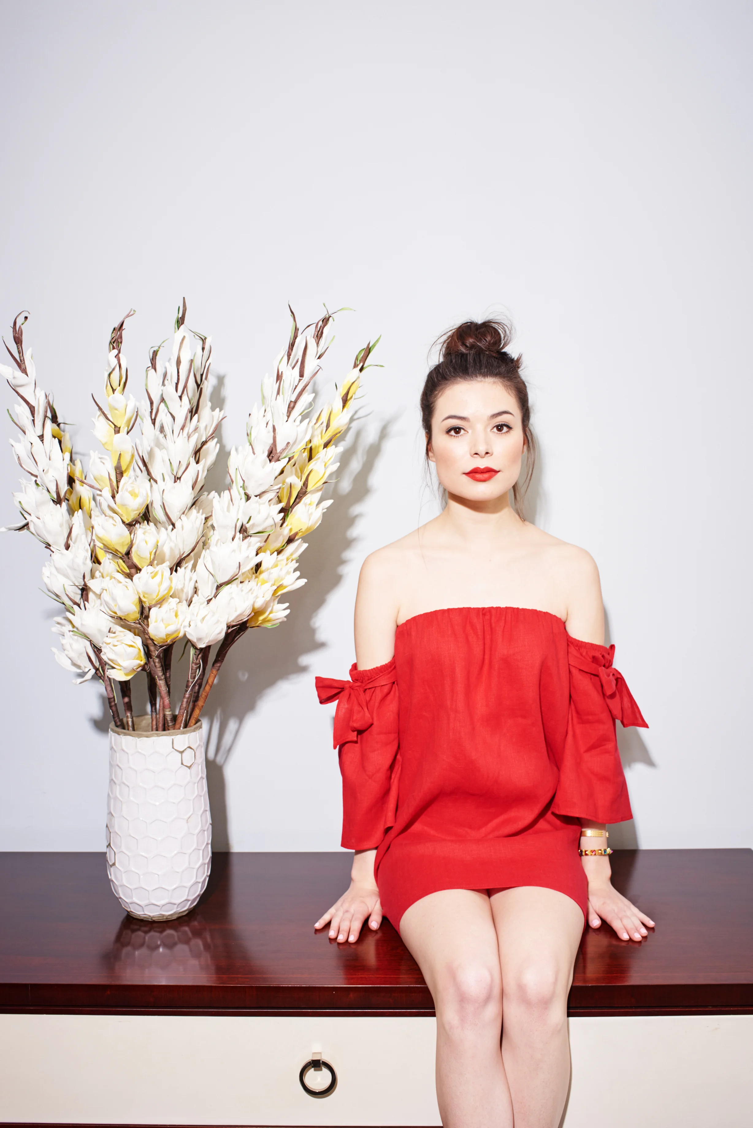 miranda cosgrove red dress Miranda Cosgrove