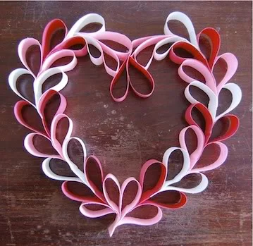 PaperHeartWreath
