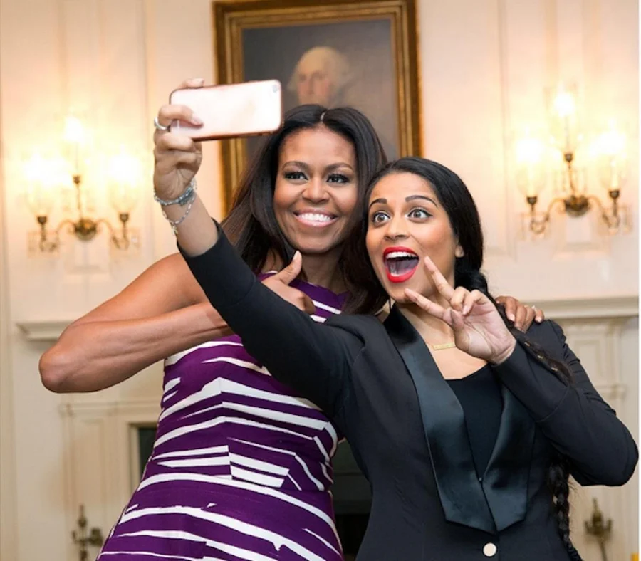 YouTube Queen Lilly Singh Hangs With Michelle Obama