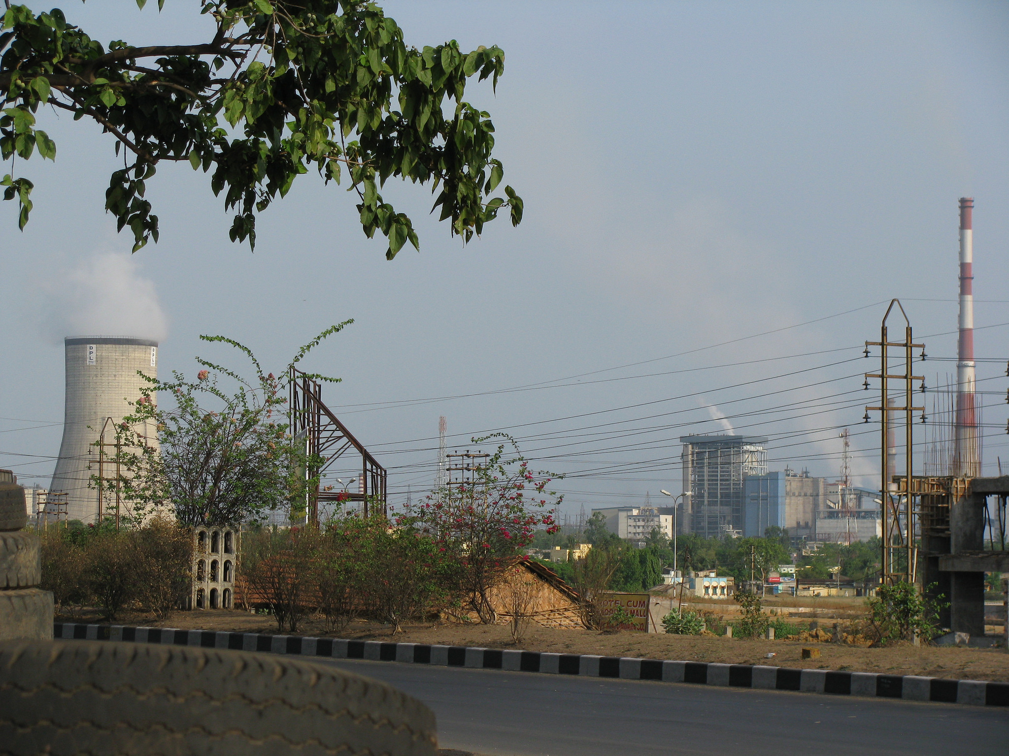 A coal fired power plant in india