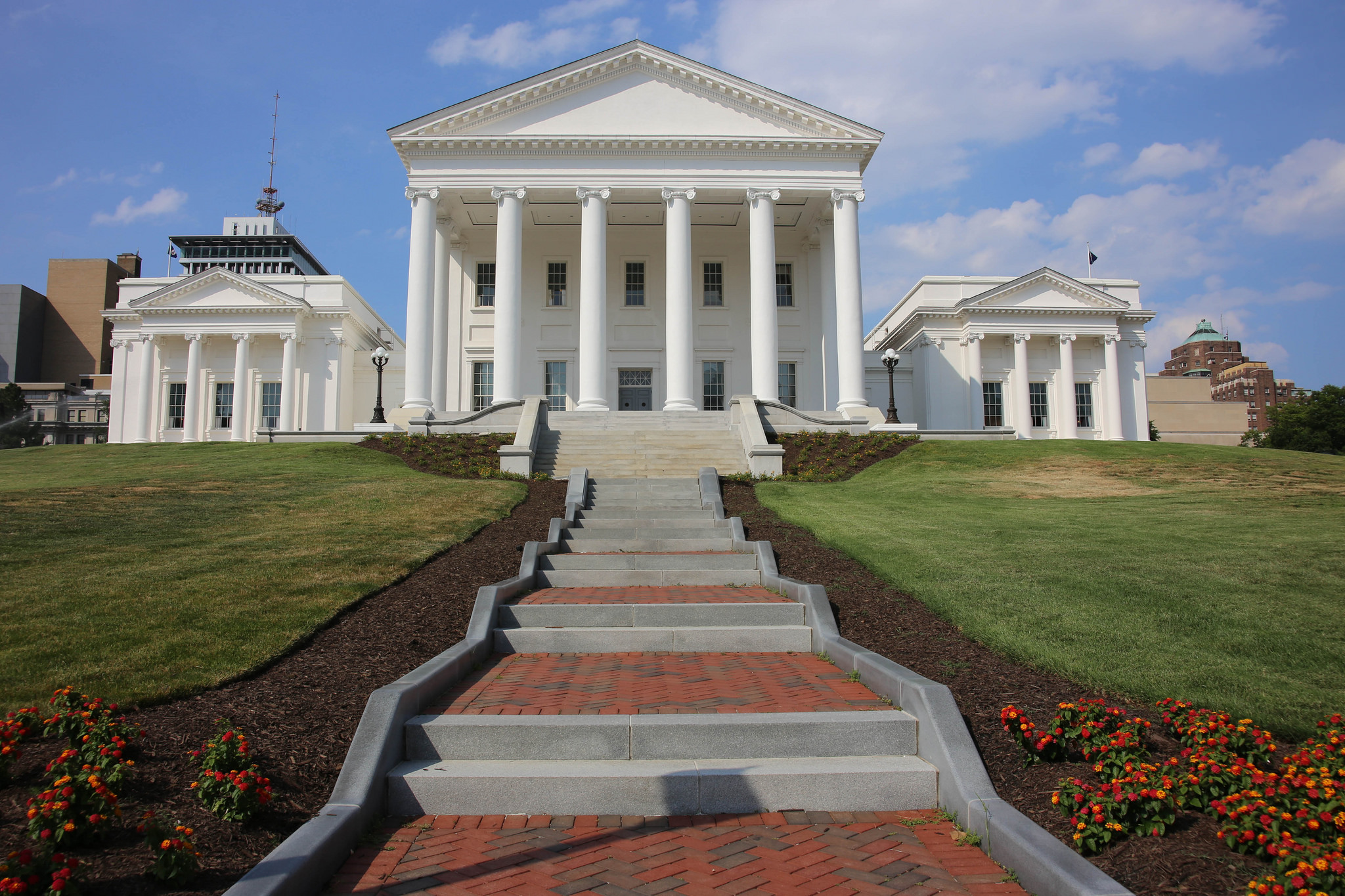 The Virginia State capital in Richmond