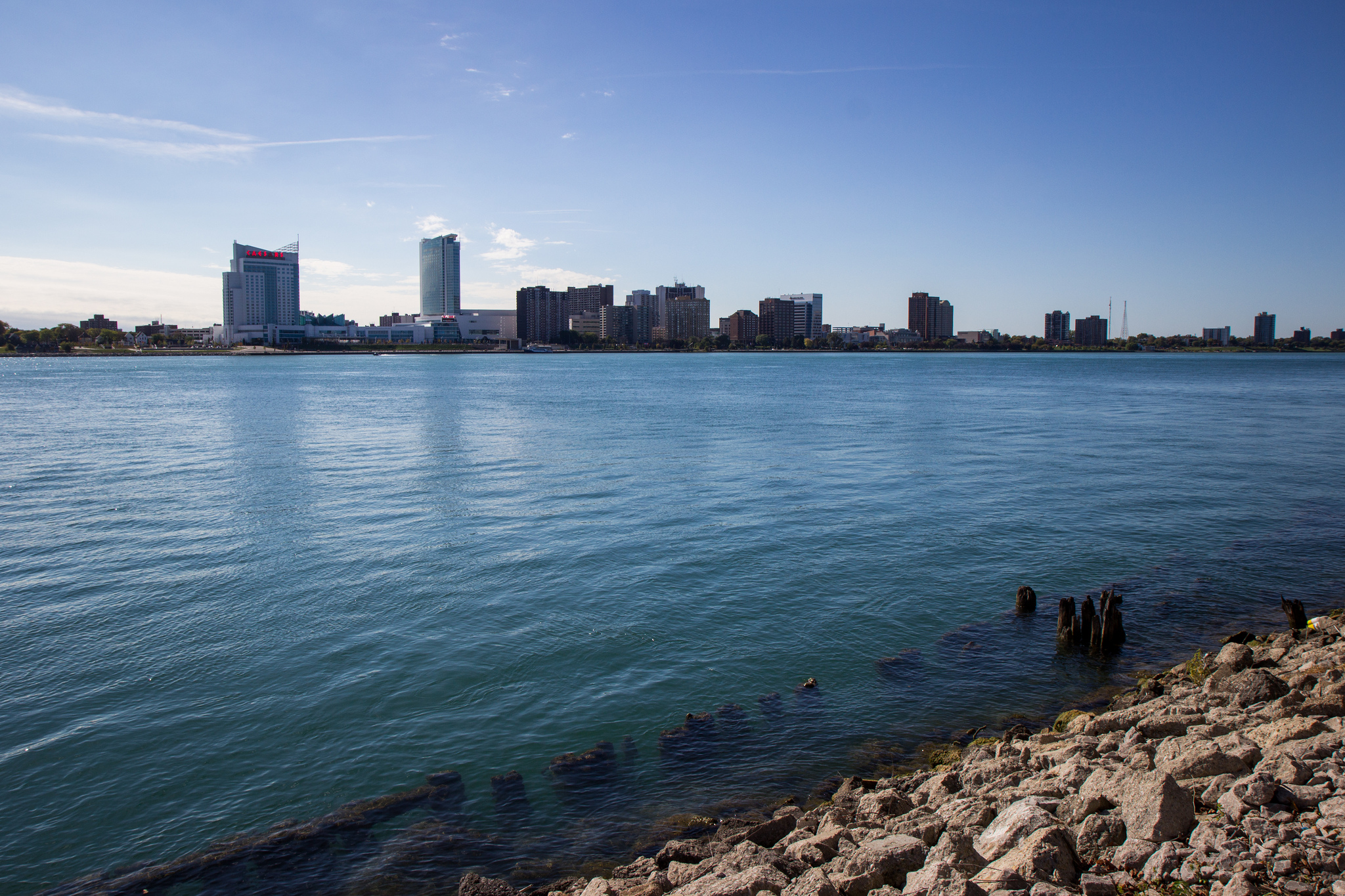 Detroit riverfront