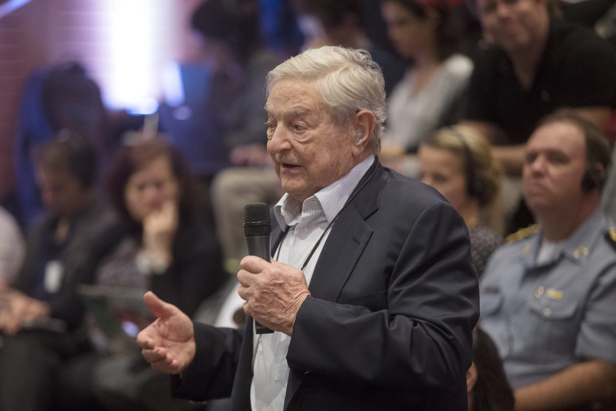 George Soros. photo: Antonio Scorza/shutterstock