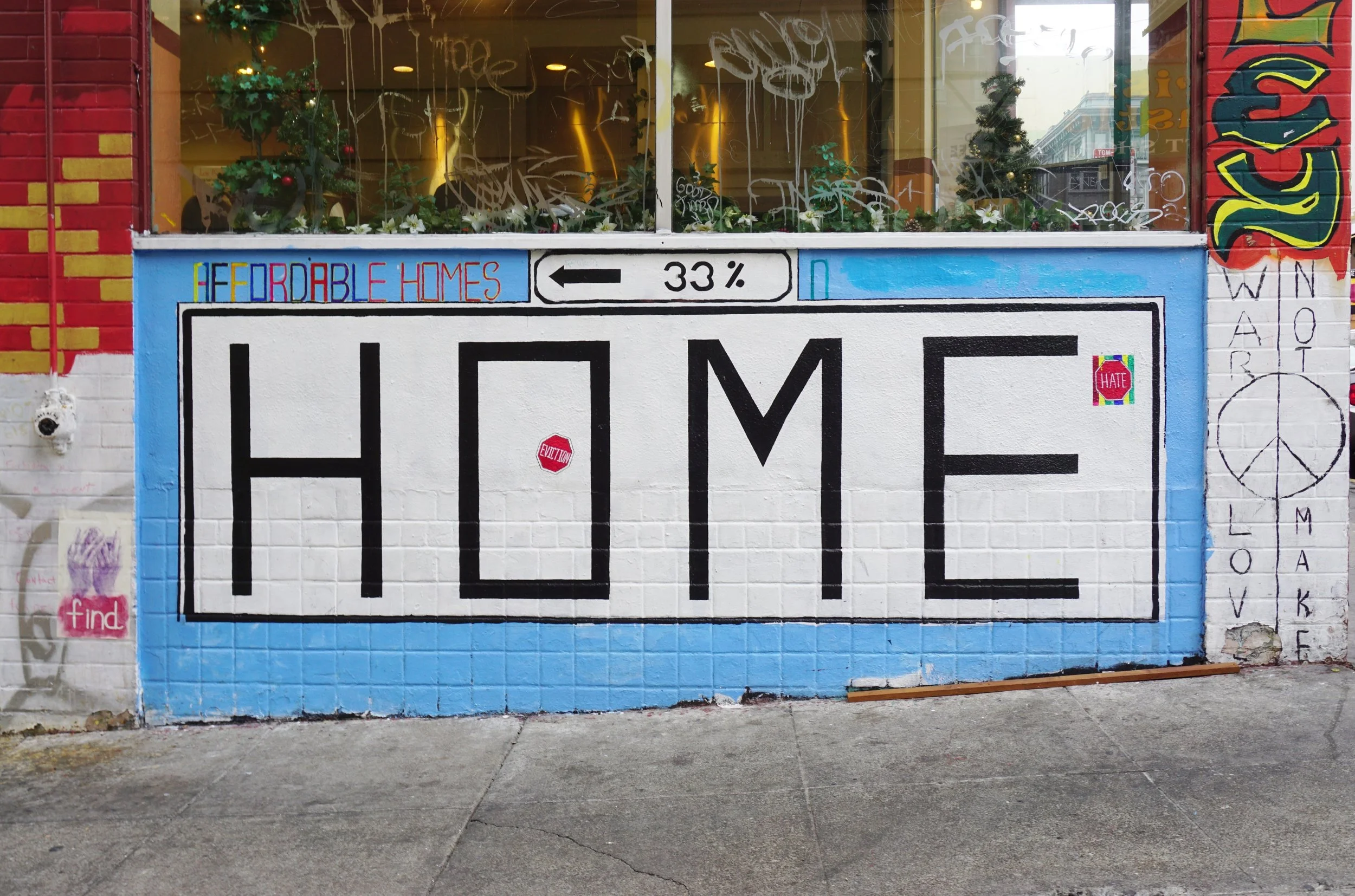 A mural in San Francisco's Tenderloin district. photo: EQRoy/shutterstock