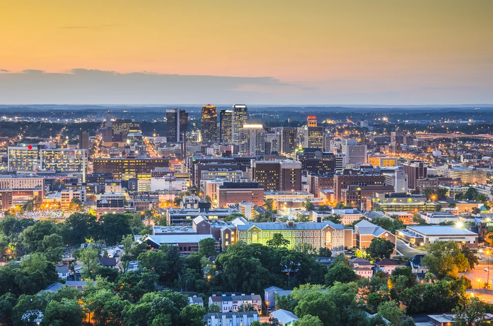 birmingham, AL. Photo: ESB ProfessionaL/shutterstock