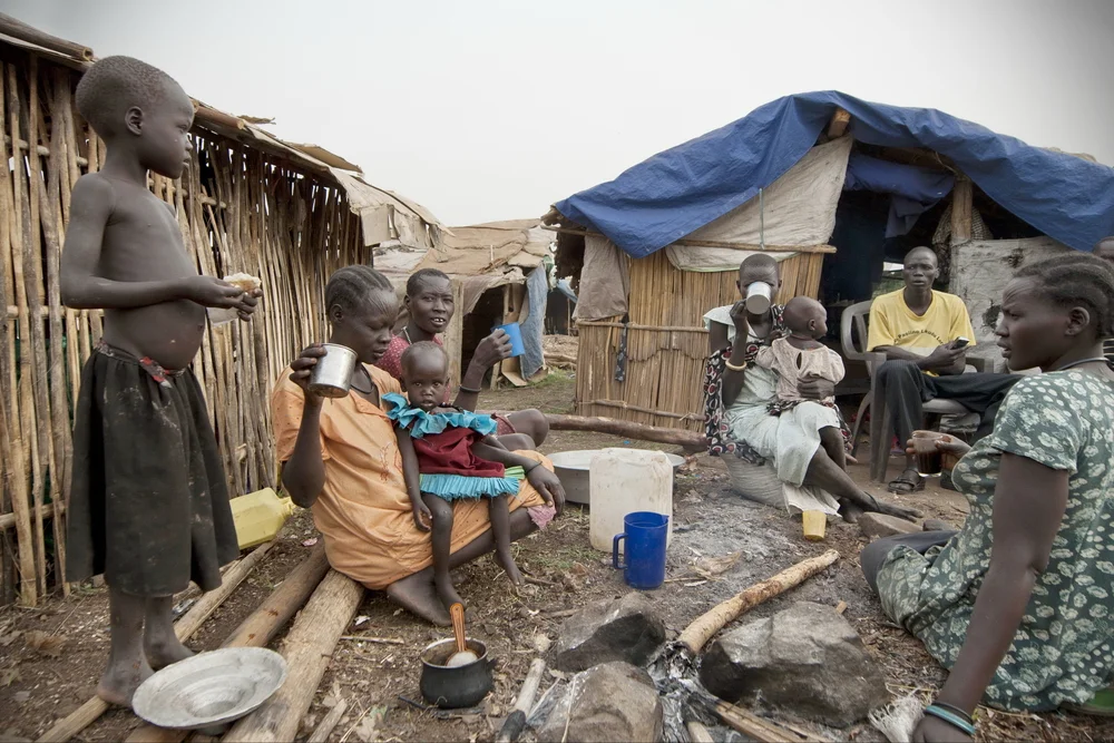 Refugees in south sudan. Vlad Karavaev/shutterstock