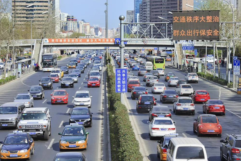 Rush hour in Beijing. TonyV3112/shutterstock