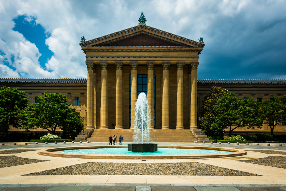 the Philadelphia Museum of Art is among the local institutions receiving Angelakis Family Foundation support. Photo: ESB Professional/shutterstock