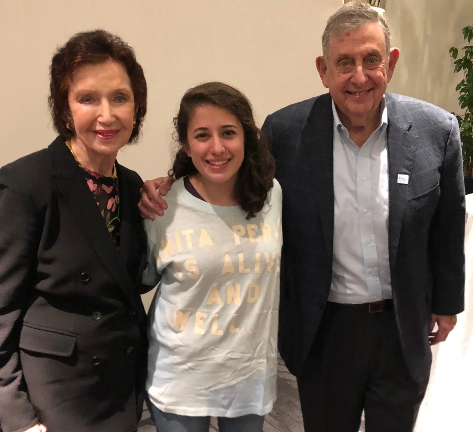 Harriette Perlman, Noga Hurwitz and Ted Perlman