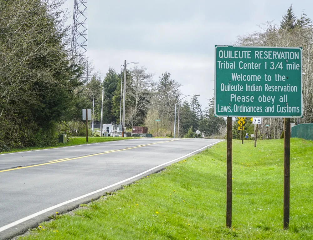 An indian reservation in washington state. 4kclips/shutterstock