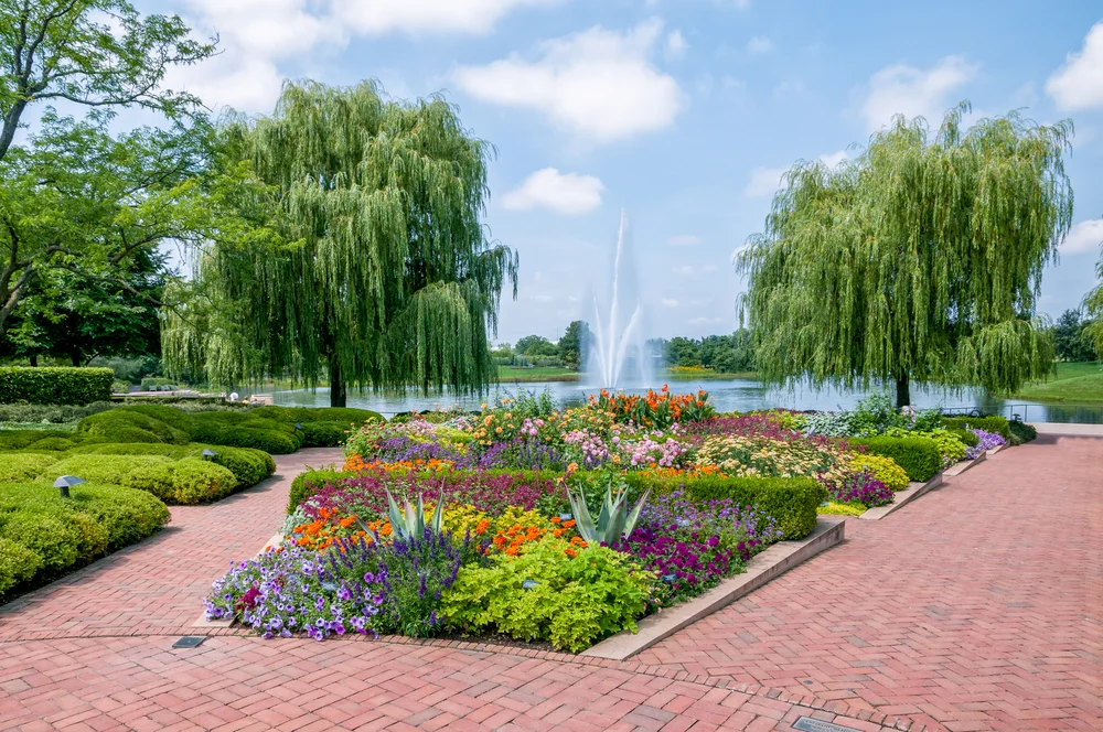 The Chicago Botanic garden. photo: elesi/shutterstock