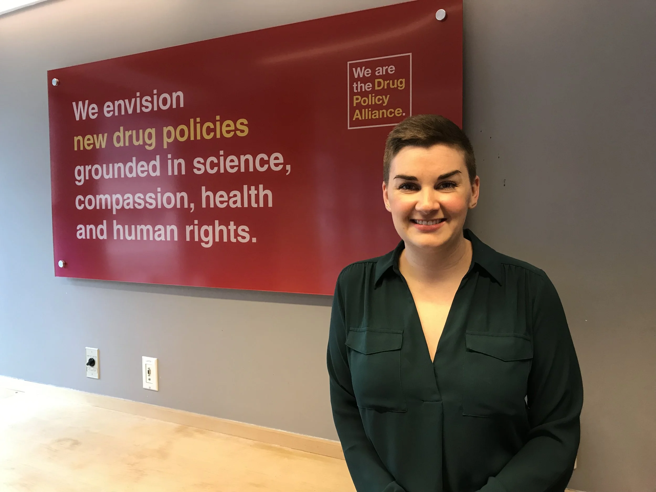 The Drug Policy Alliance’s managing director of development, Ellen Flenniken. Only a handful of grant makers want to tackle drug law reform, says Flenniken. “There are so few institutional funders in this area. It has been a third-rail issue."