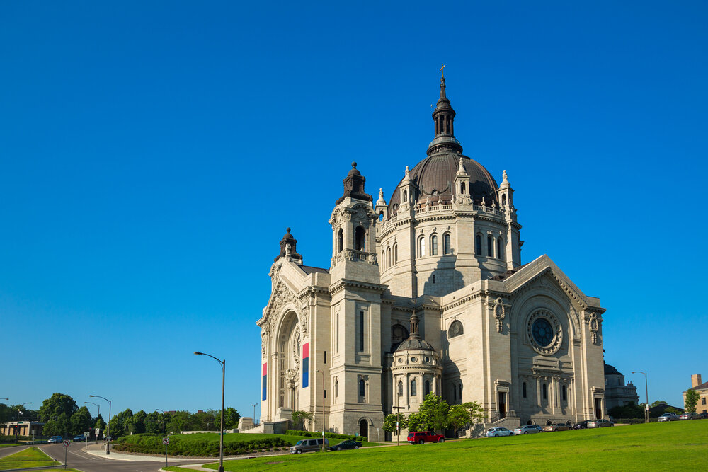 Minnesota’s Cathedral of St. Paul. Photo: Gang Liu/shutterstock