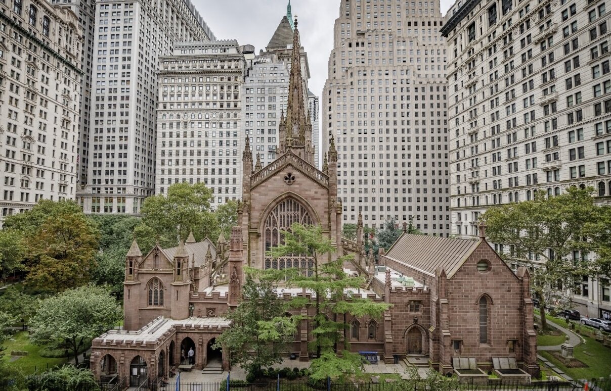 Trinity Church in Lower Manhattan