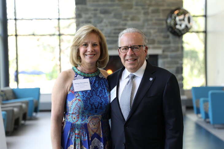 Marjorie and David Rosenberg, the donor couple behind Greater as Partners, a new giving circle in Philadelphia.