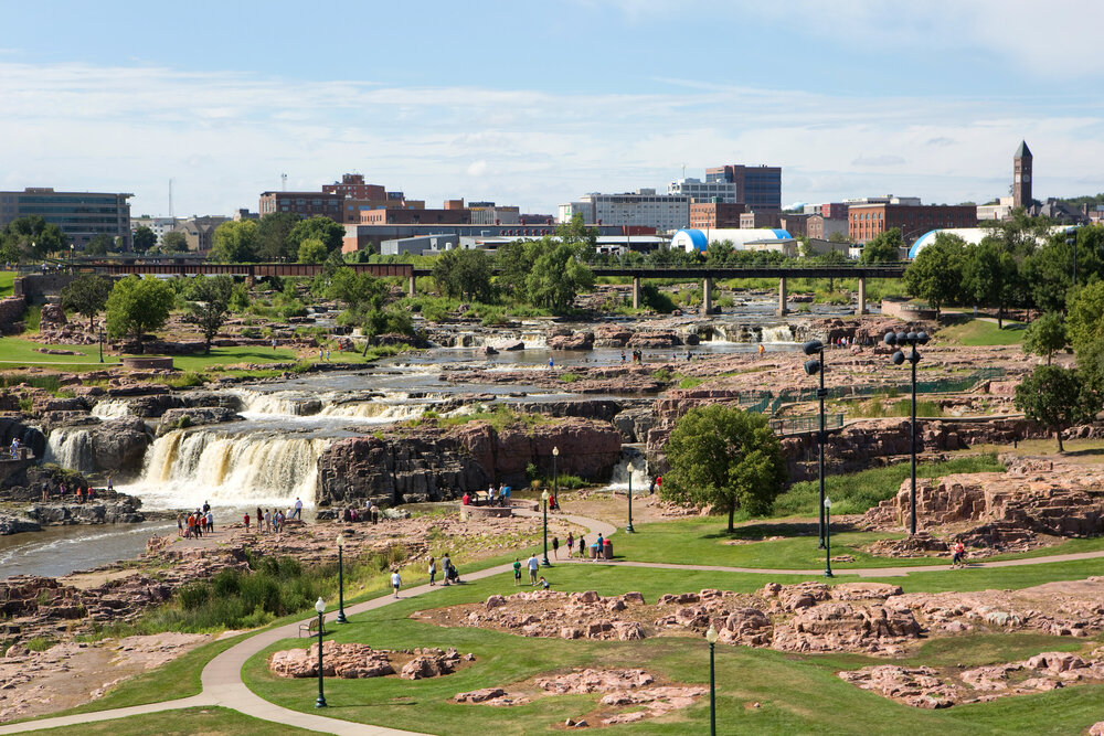 Though the foundation is based in the South Dakota city of Sioux Falls, most of its grants go to groups in nearby Minnesota. Photo: Steven Frame/shutterstock