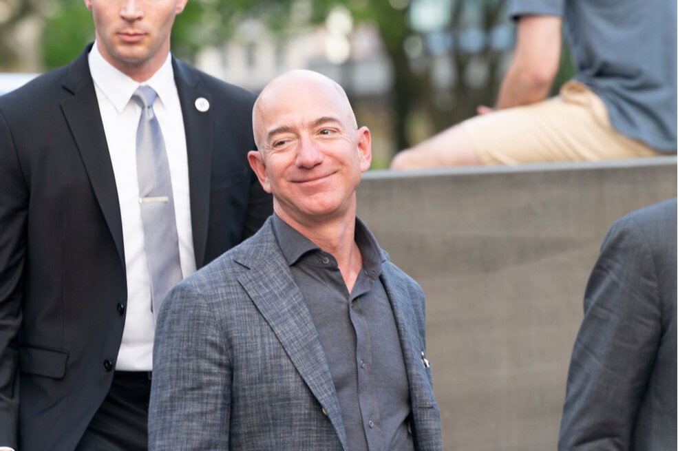 Jeff bezos. Photo by lev radin/shutterstock