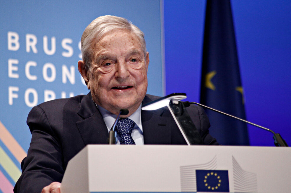 George soros. photo by Alexandros Michailidis/shutterstock