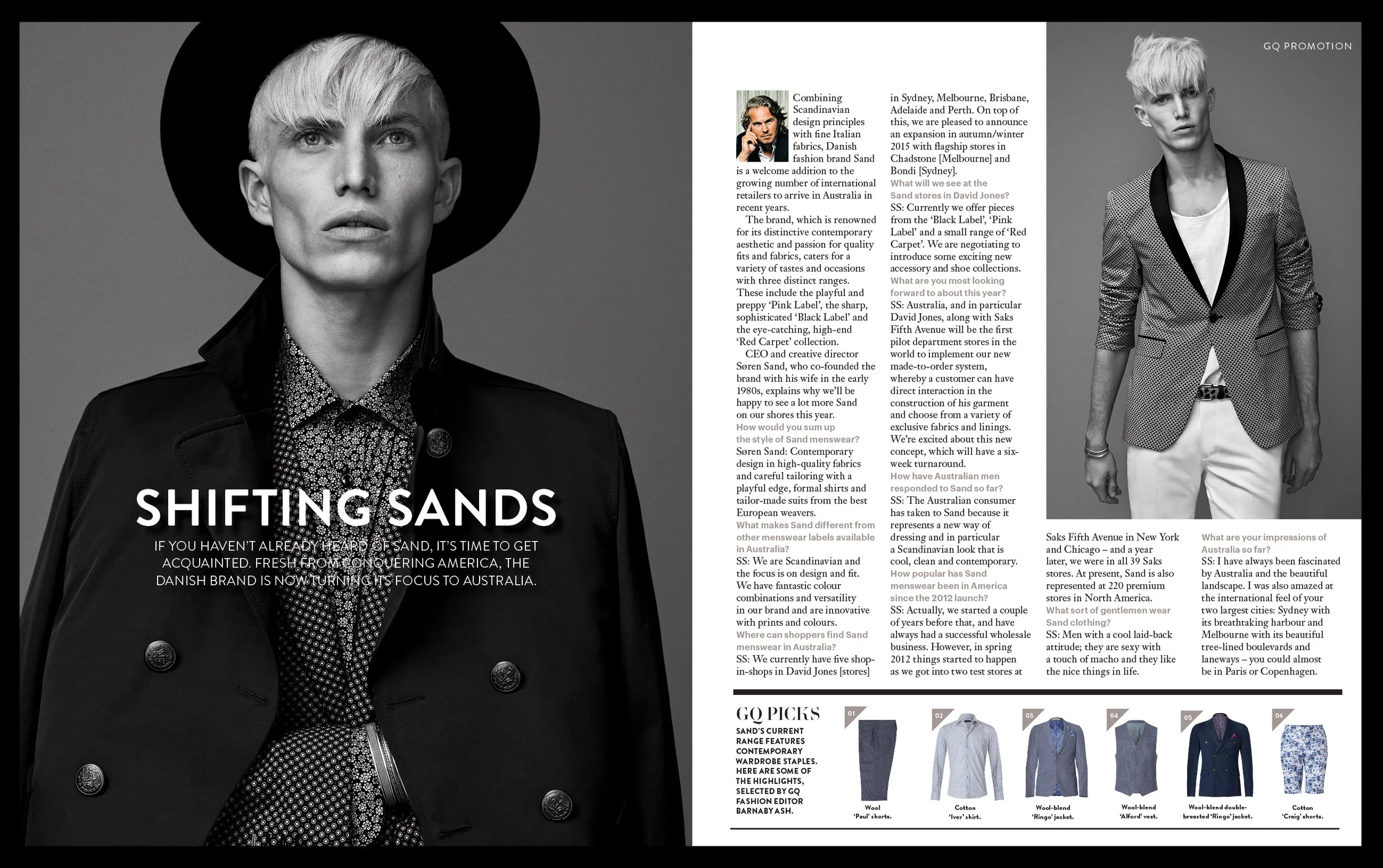 SAND - GQ Australia