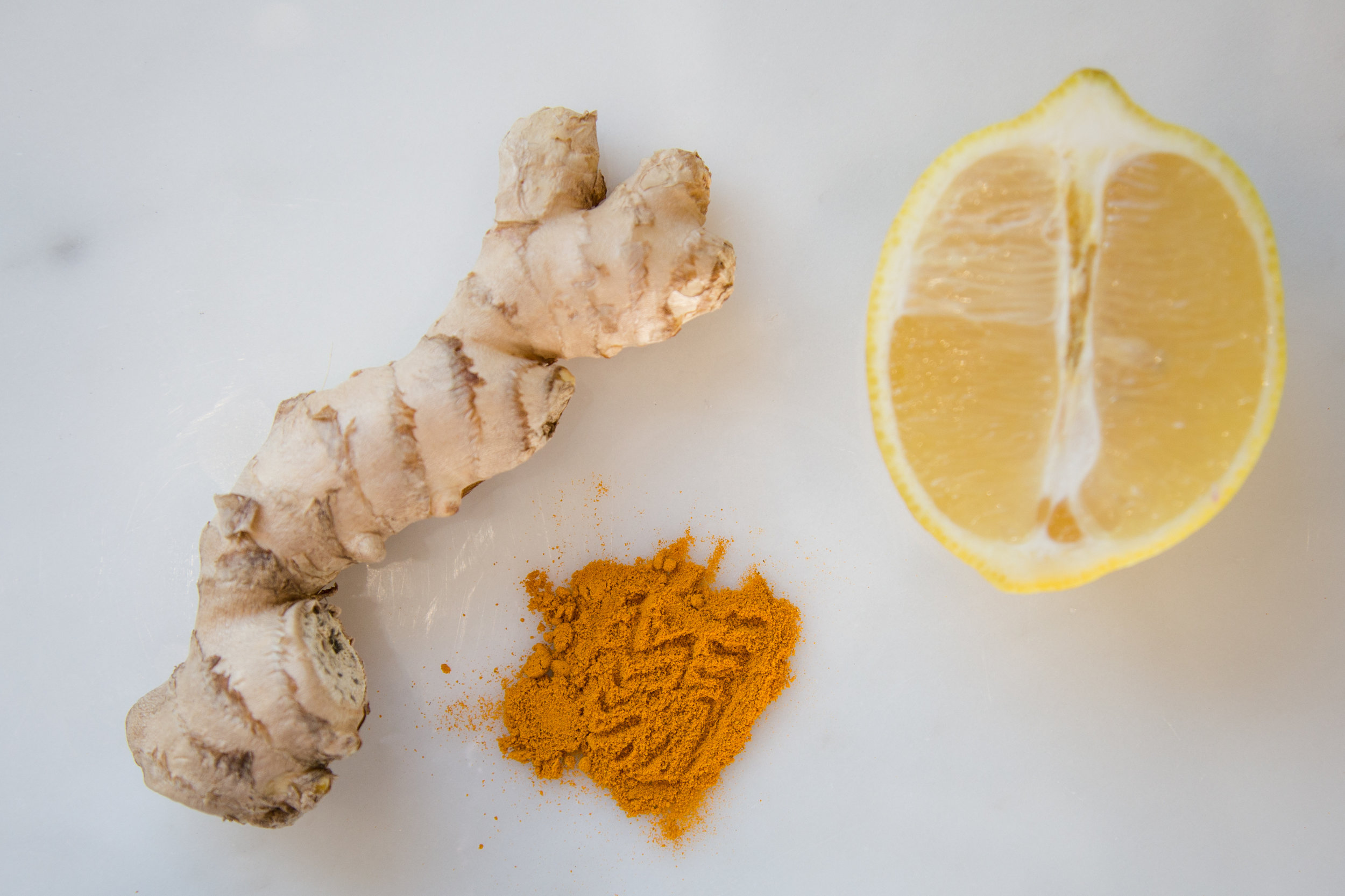 Turmeric and lemon, both great immunity boosters
