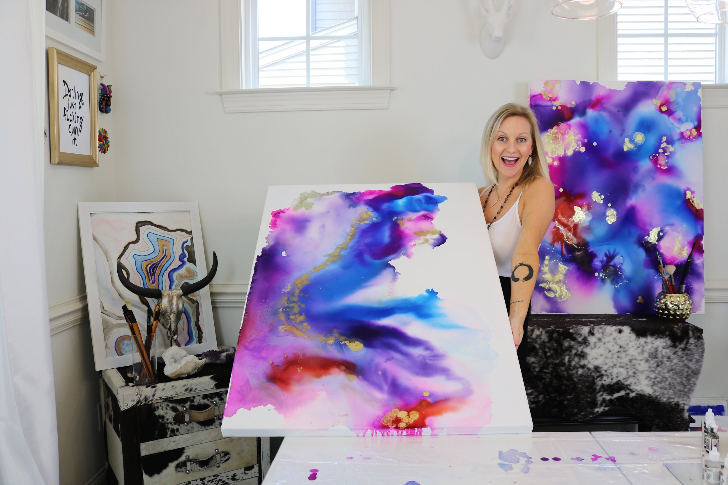 Jenna Webb Art—Artist Reviews Happy Clients