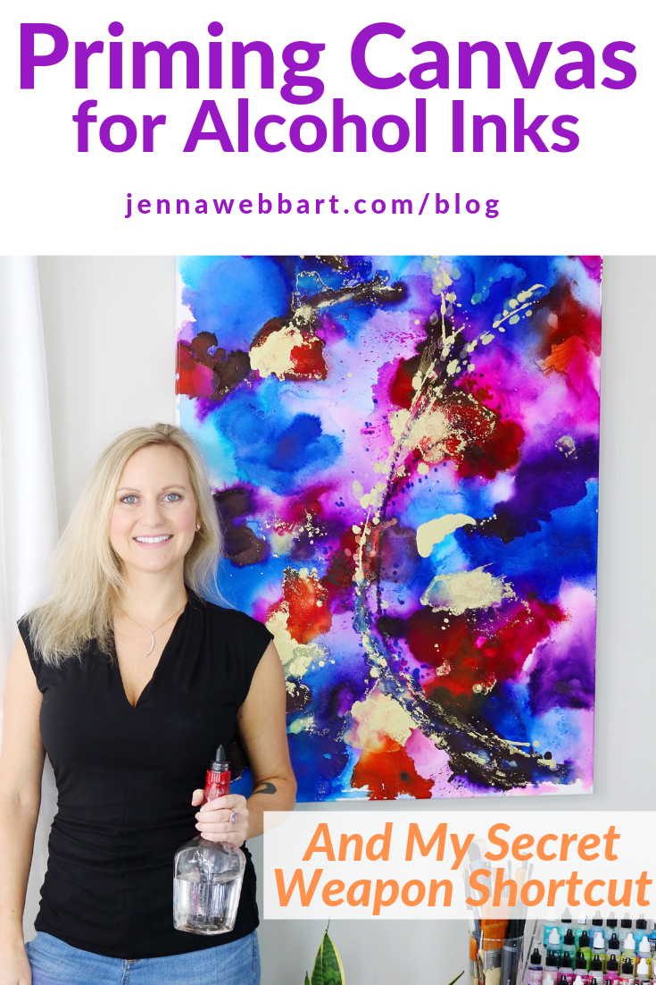 Jenna b Art—Advanced Alcohol Ink Techniques and Tips to Sell Art Online