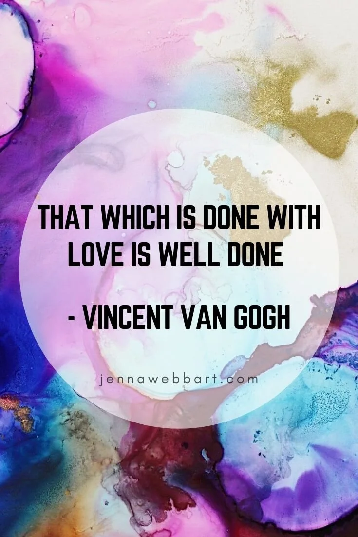 Art Quotes Jenna Webb Art Advanced Alcohol Ink Techniques And Tips To Sell Art Online