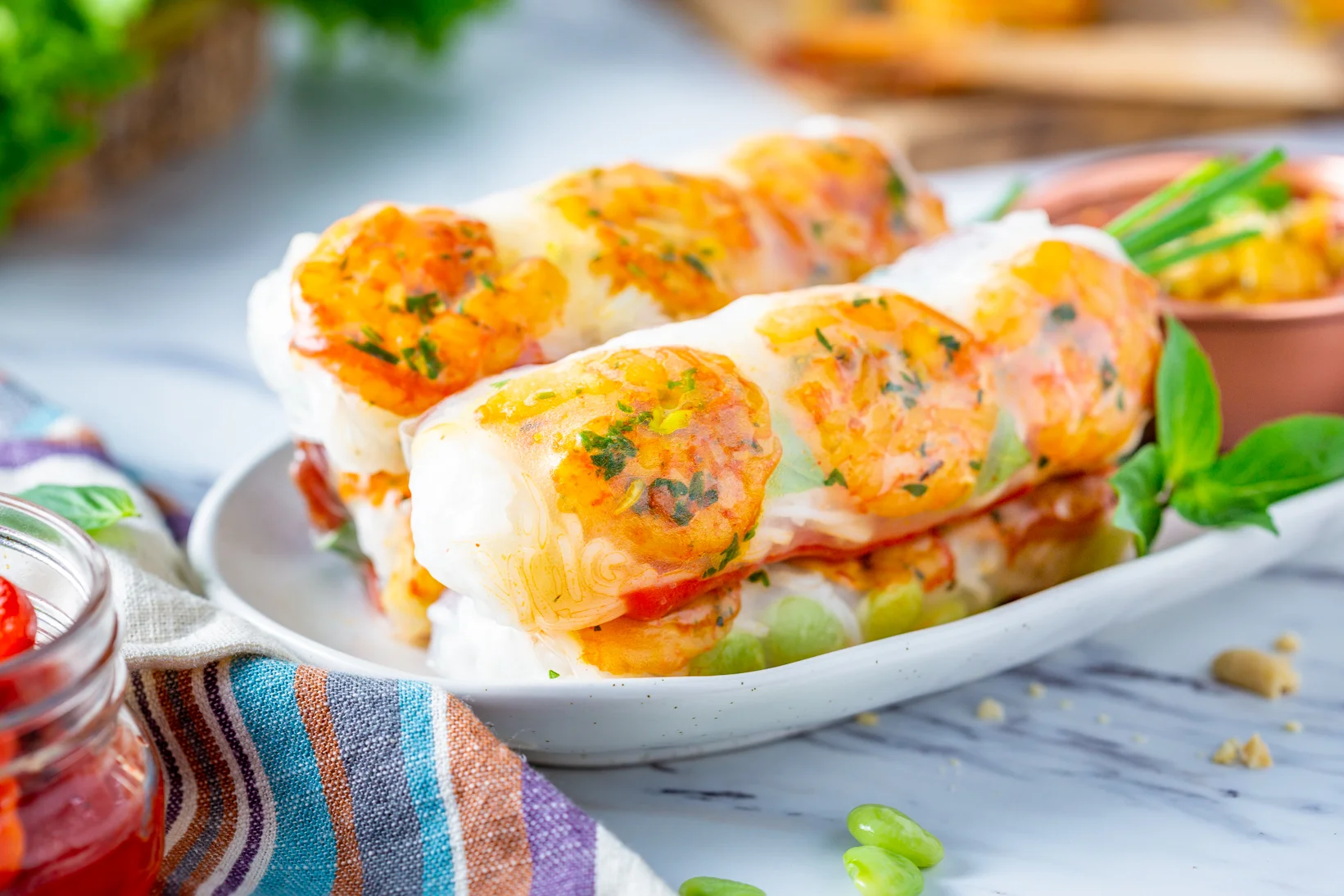Paella Spring Rolls