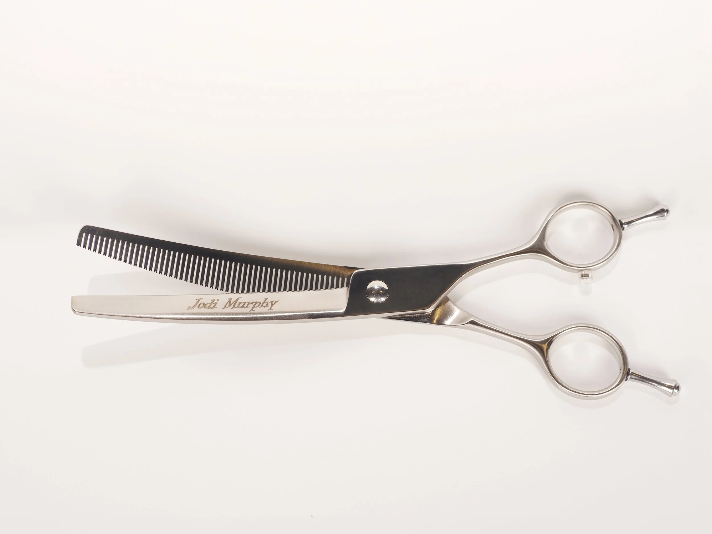 Curved Thinning Shear for Dog Groomers | Jodi Murphy Grooming Products