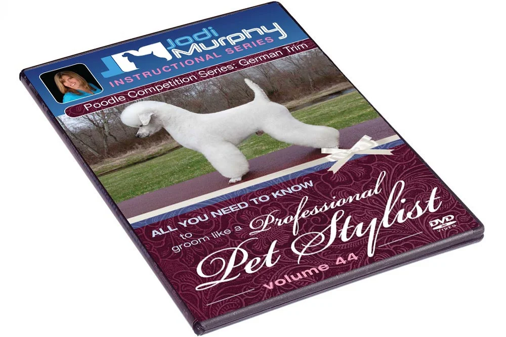 Volume 44: Poodle Competition Series The German Trim DVD — Jodi