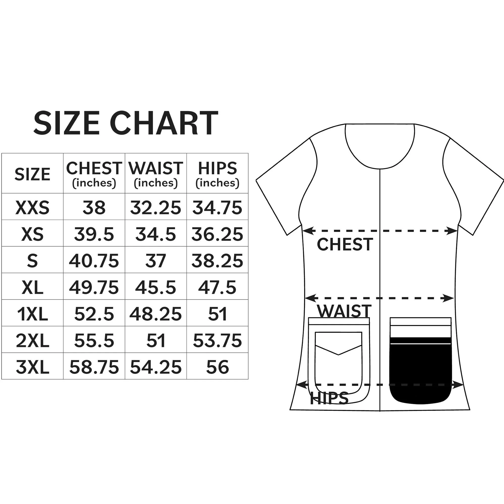 Groomer's Double Pocket Short Sleeve Top (XXS-3X) for Dog Groomers | Jodi Murphy Grooming Products