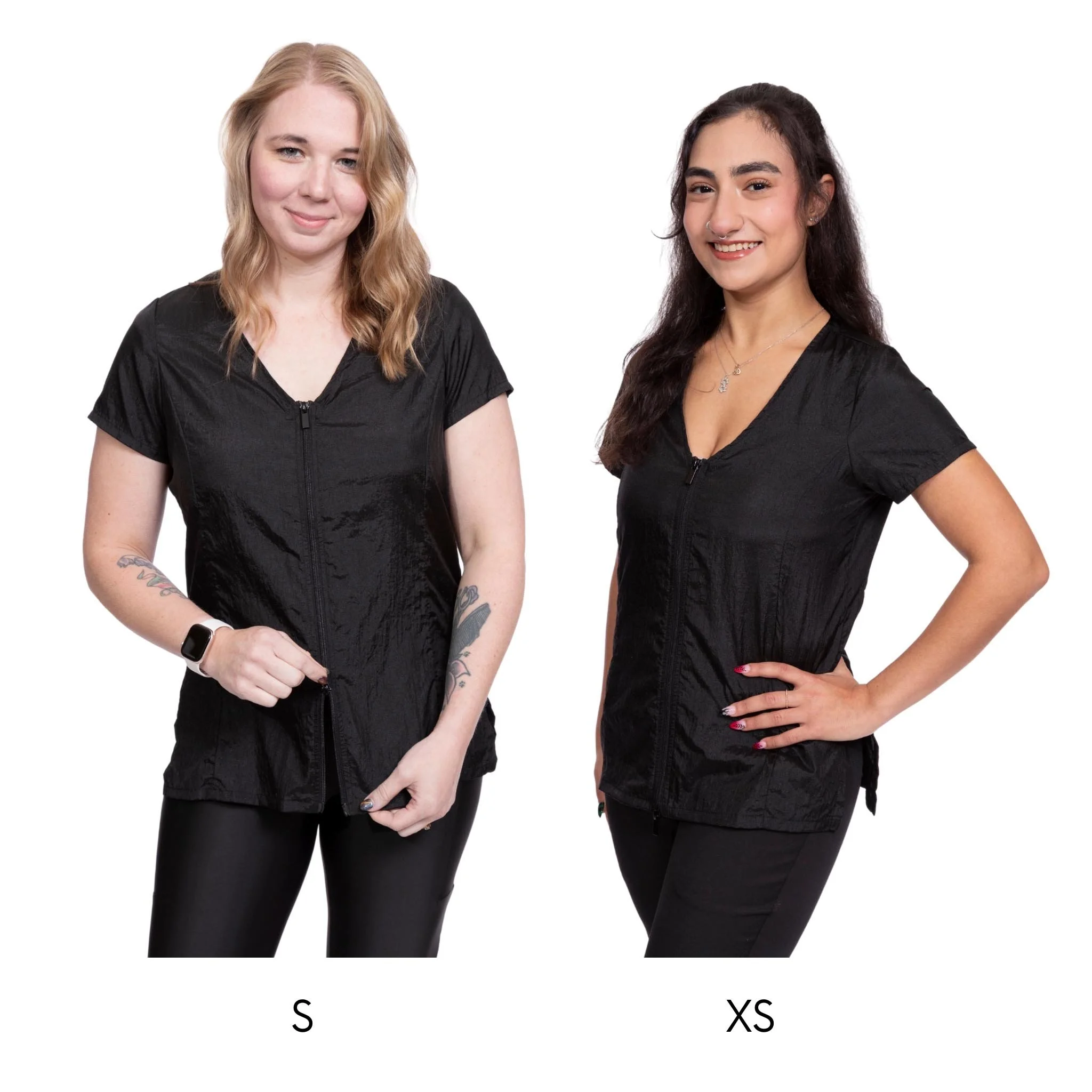 Groomer's Short Sleeve Top — Solid Black for Dog Groomers | Jodi Murphy Grooming Products