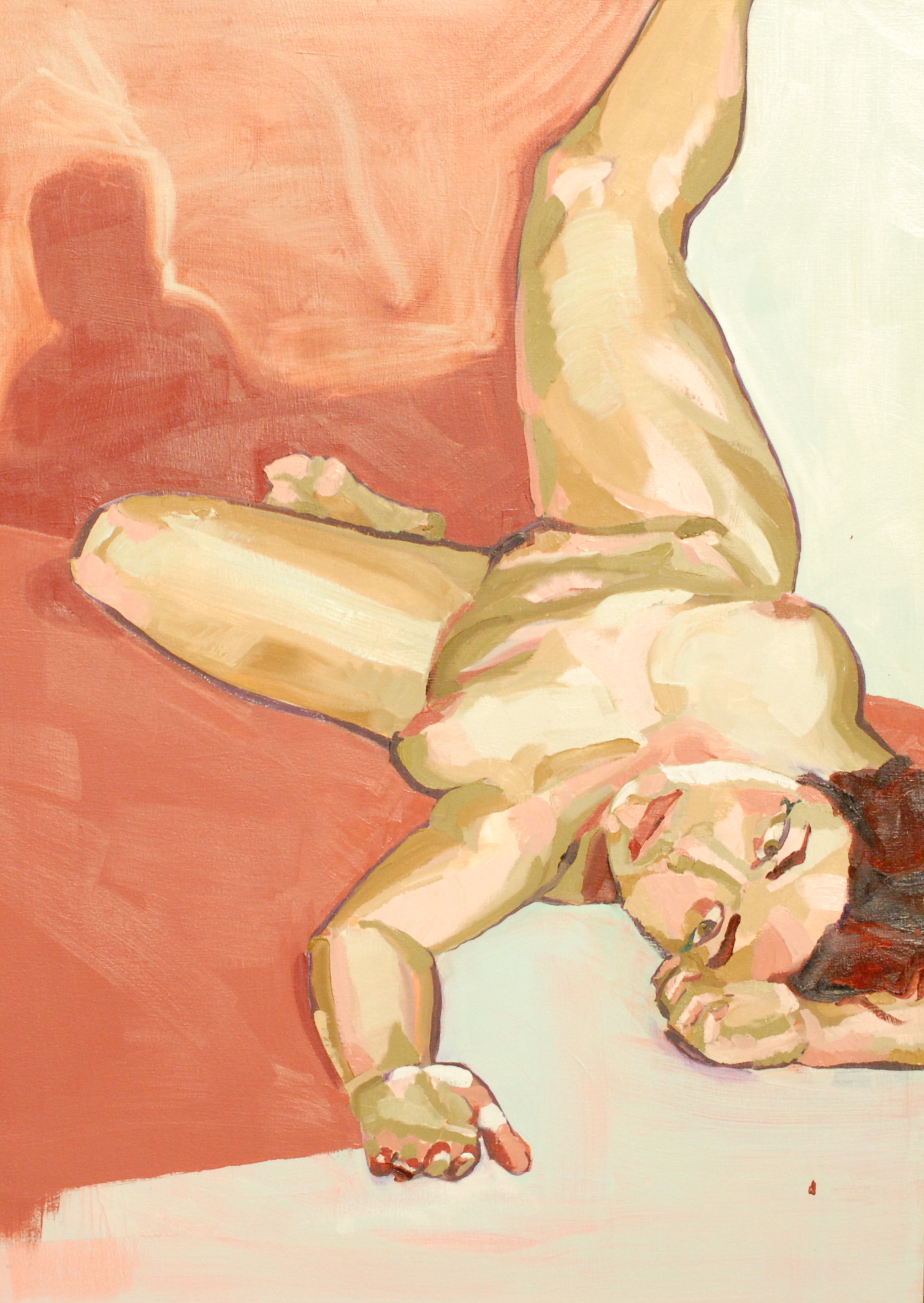  Ivy (2009) oil on canvas, 48 x 40 inches 