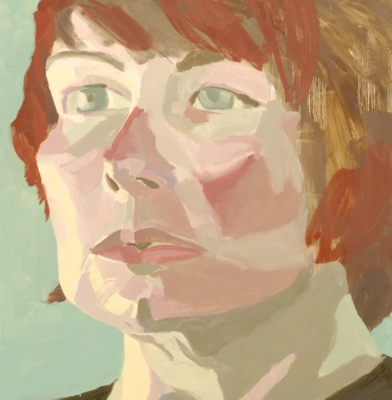  Big Head (2007) oil on canvas, 48 x 48 inches 