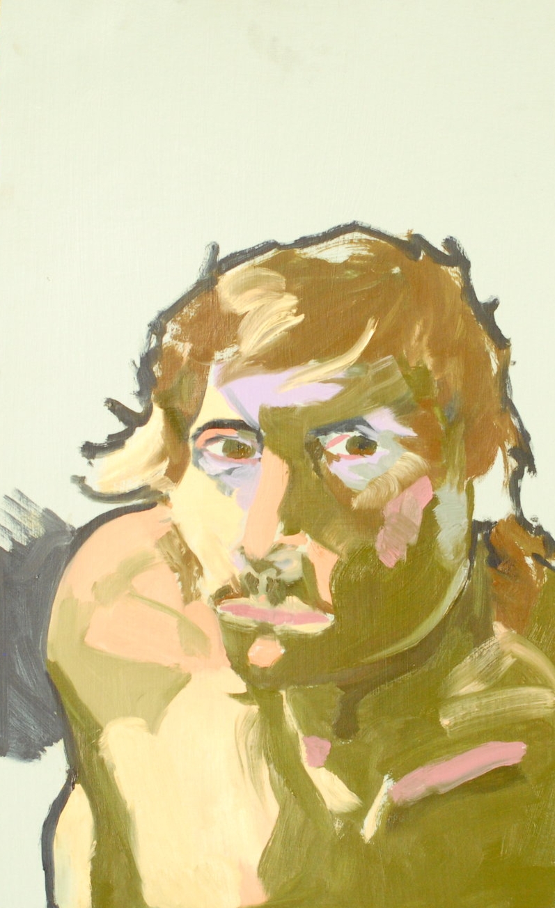  Fauve (2008) oil and acrylic on cardboard, 30 x 20 inches 