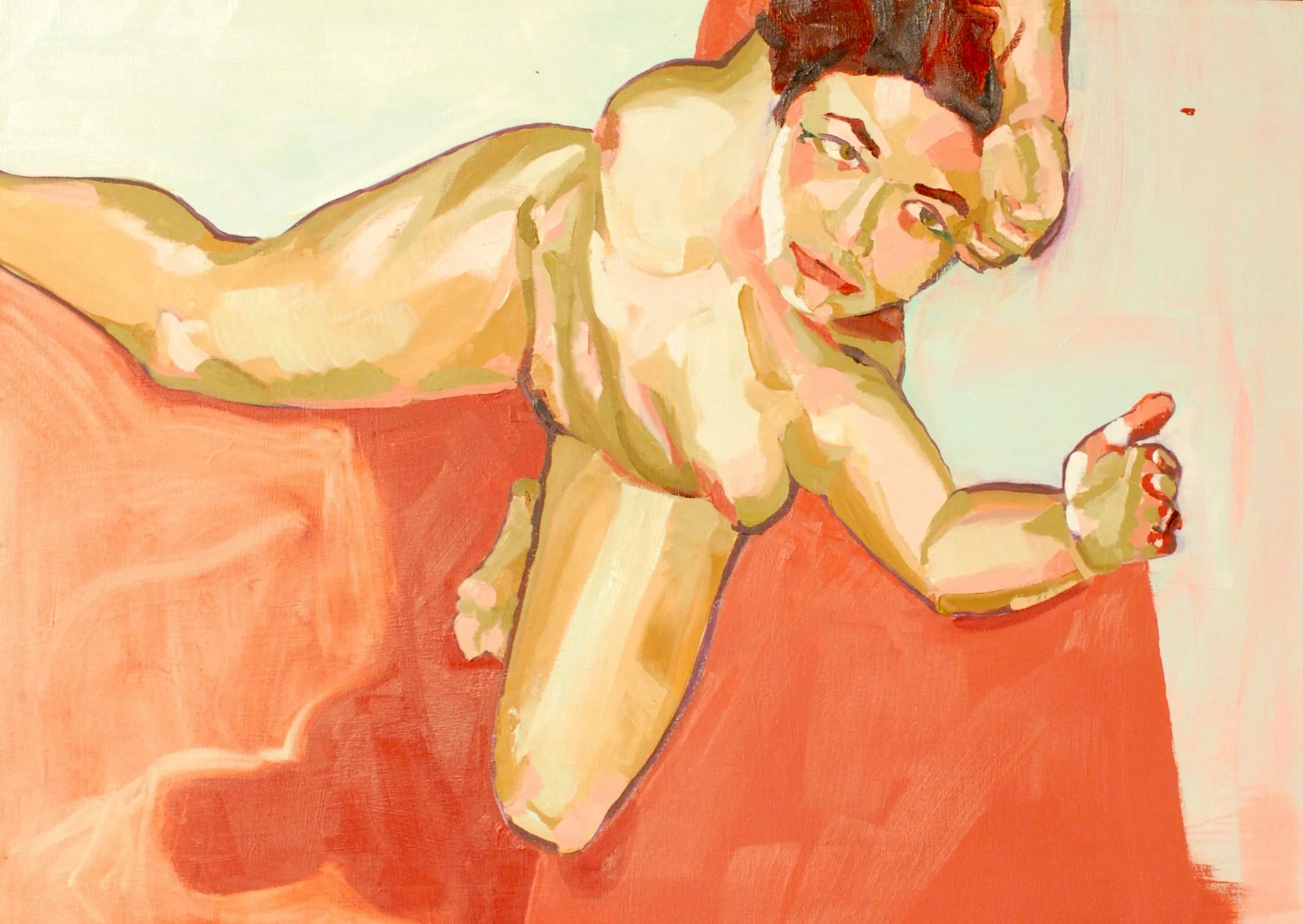  Ivy (2009) oil on canvas, 36 x 48 inches. 