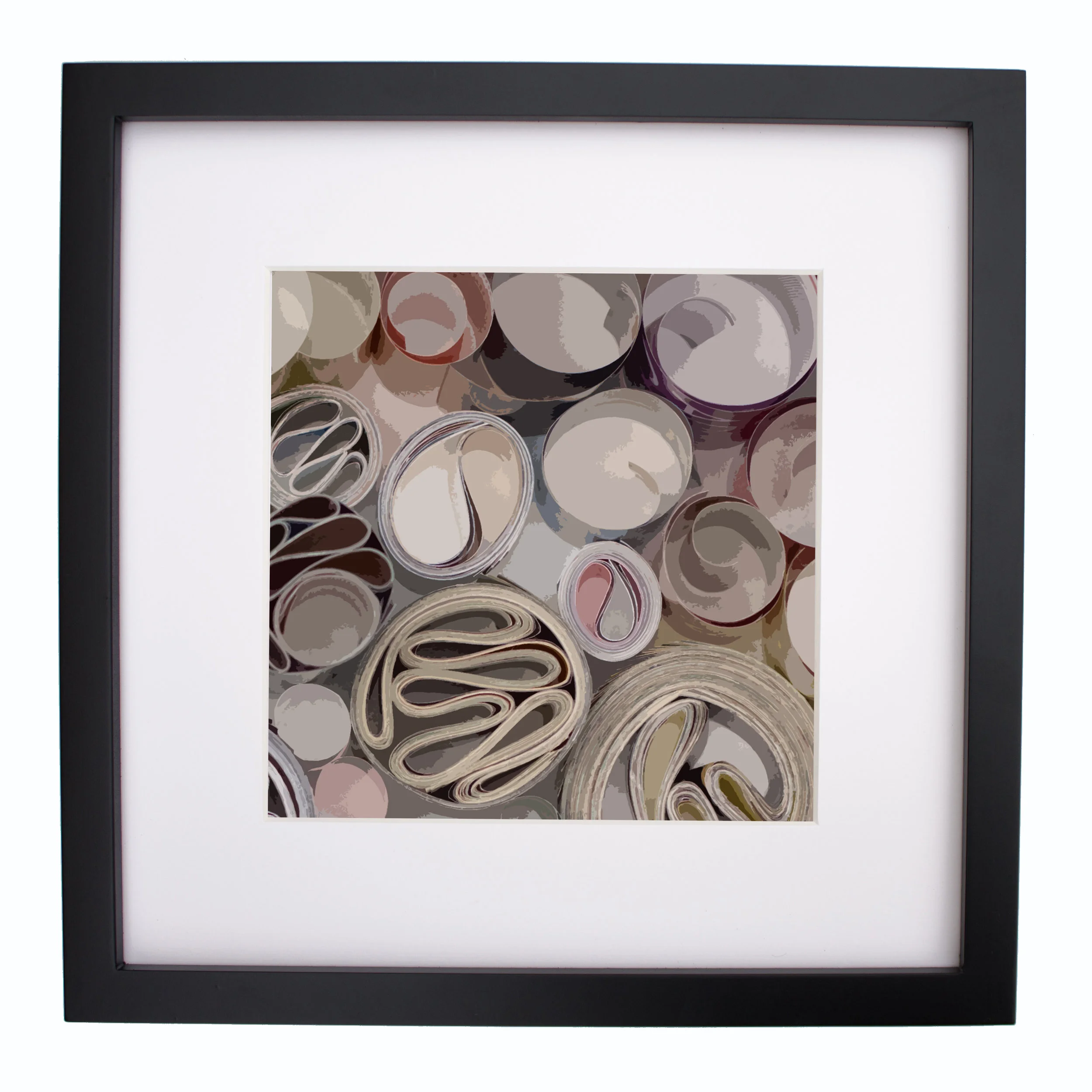 Rainbow Taffy, styled, print