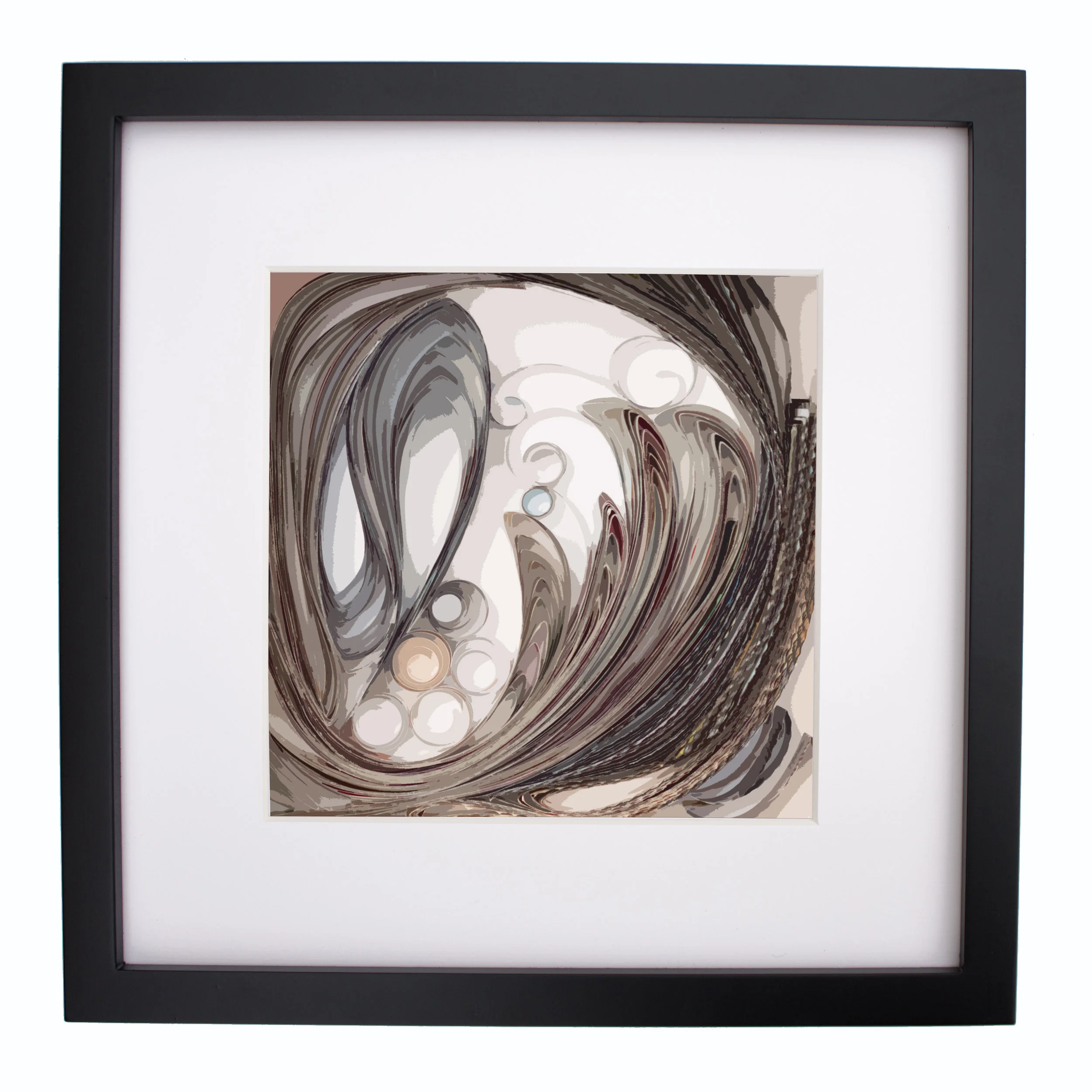 Baroque Garden, styled, print