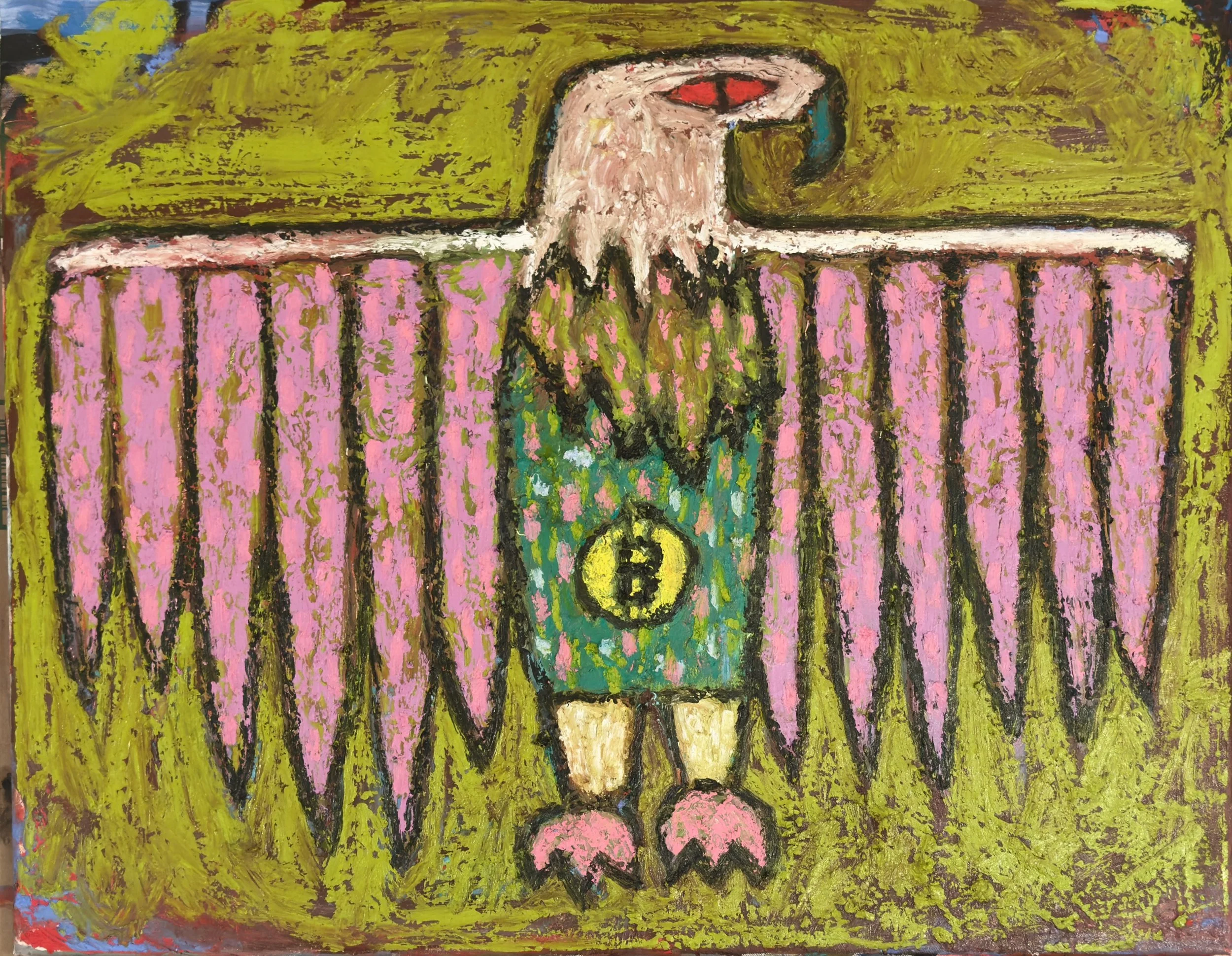 Acrylic and Oil on Canvas