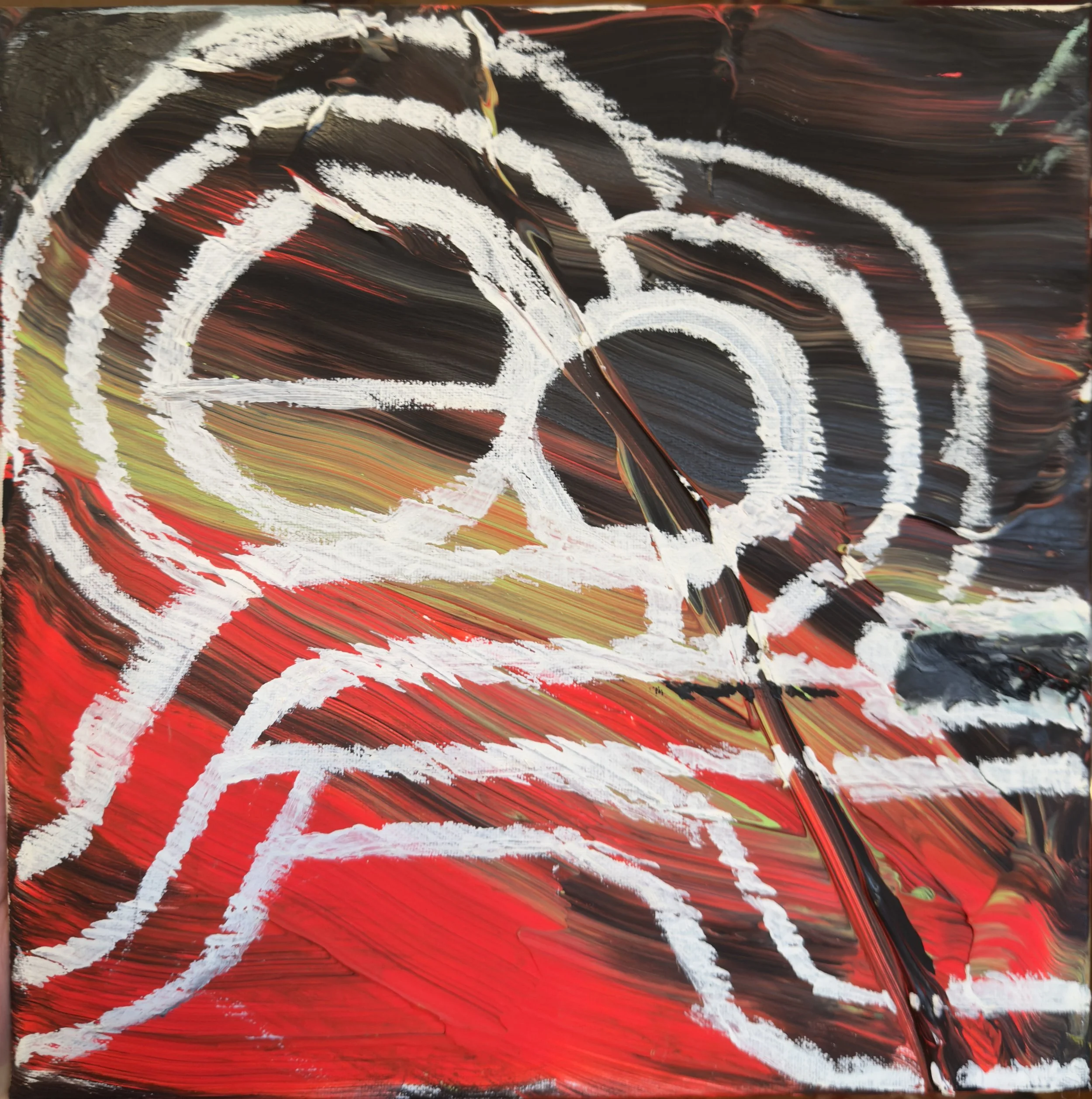 Acrylic and Oil on Canvas