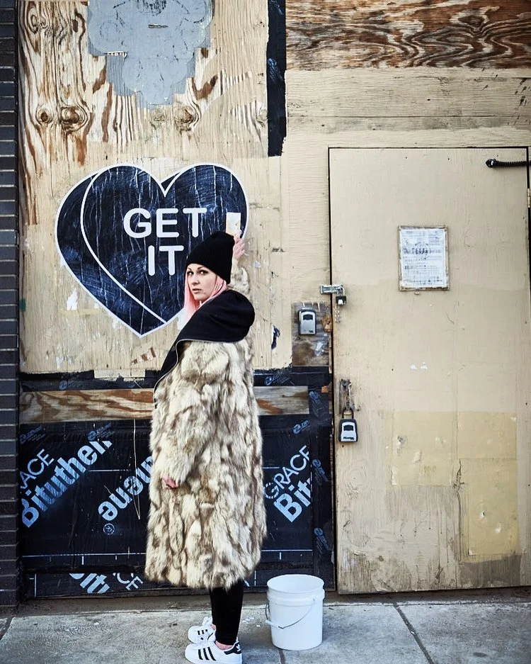 THE OPINIONATED: FEATURES | Street Art On A Mission With Amberella