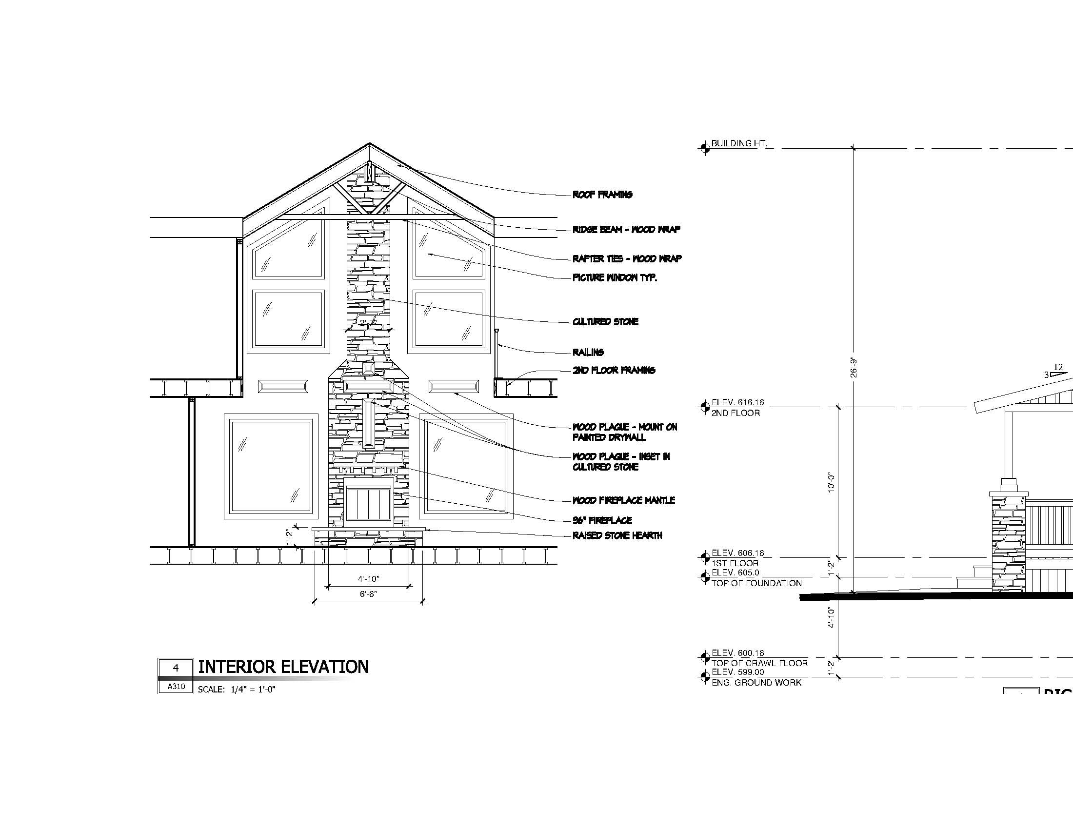 Home Plans - Little Traverse Lake Residence 2