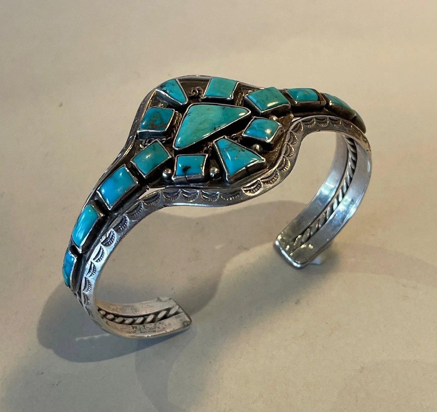 Delicate Blue Gem Bracelet