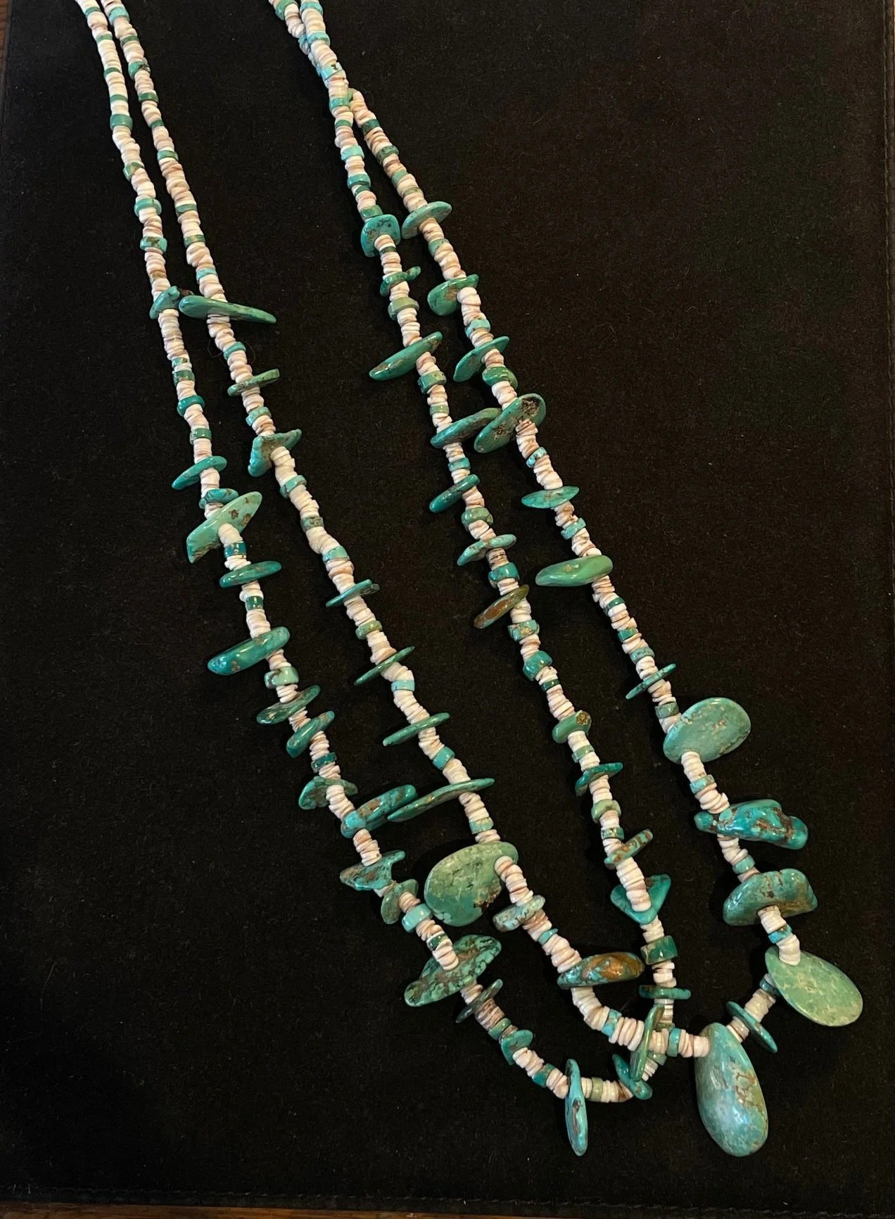 Long Nugget Necklace